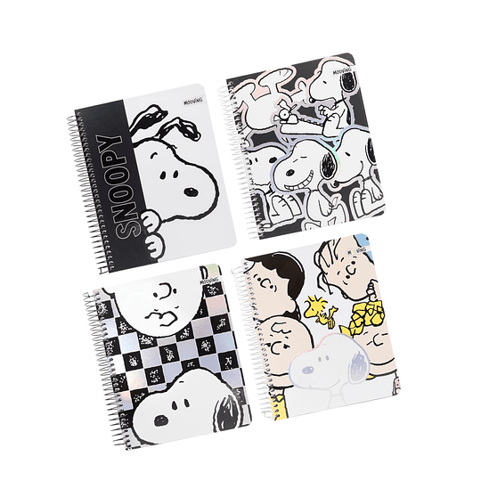 CUAD 1/2 OF 120hj 5mm 3 MATERIAS SNOOPY MOOVING 