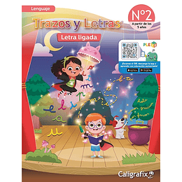 LIBRO TRAZOS Y LETRAS N. 2 KINDER CALIGRAFIX