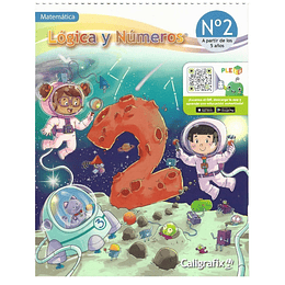 LIBRO LOGICA Y NUMEROS N. 2 KINDER CALIGRAFIX