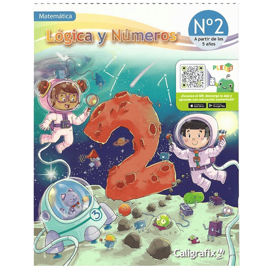 LIBRO LOGICA Y NUMEROS N. 2 KINDER CALIGRAFIX