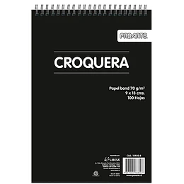 CROQUERA 9x13 100hj  PROARTE 
