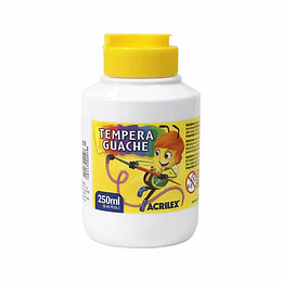 TEMPERA ACRILEX 250 BLANCO 519
