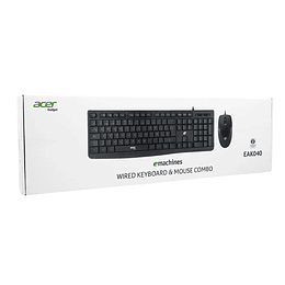 KIT TECLADO MOUSE C/CABLE EAK030 ACER