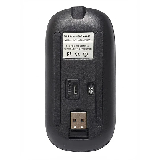 MOUSE INALAMBRICO TL812 NEGRO TECNOLAB