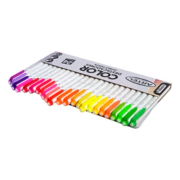 DESTACADORES ARTEL DOBLE PUNTA 24 colores 