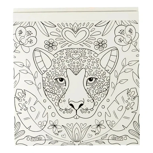 BLOCK P/COLOREAR TROPICAL 20x25 250gr 15hj ARTEL