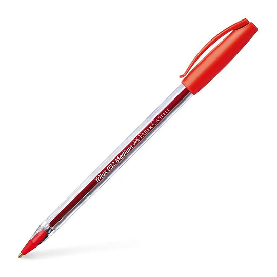 LAPIZ PASTA TRILUX ROJO 032 MEDIUM  FABER