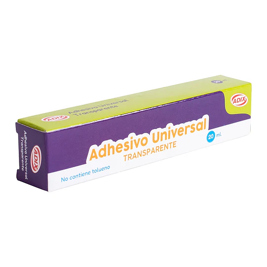 ADHESIVO UNIVERSAL 20ML. ADIX