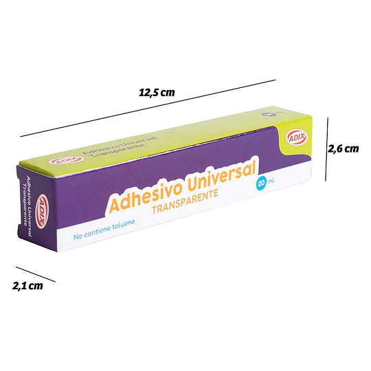 ADHESIVO UNIVERSAL 20ML. ADIX