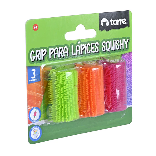 GRIP ADAPTADOR LAPIZ SQUISHY 3un TORRE