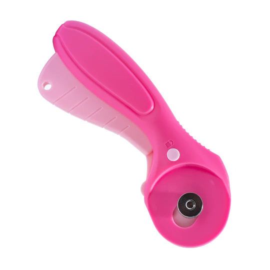 CUCHILLO ROTATORIO 45 mm ROSADO CREATIVE