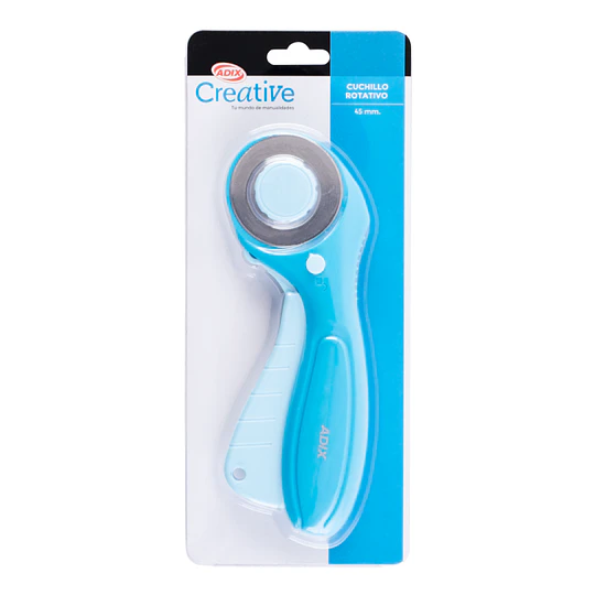 CUCHILLO ROTATORIO 45 mm CELESTE CREATIVE