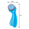 CUCHILLO ROTATORIO 45 mm CELESTE CREATIVE