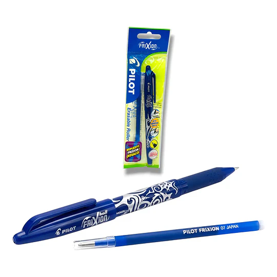 BOLIGRAFO FRIXION 0,5mm BORRABLE AZUL PILOT