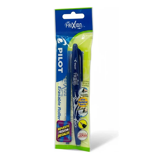 BOLIGRAFO FRIXION 0,5mm BORRABLE AZUL PILOT