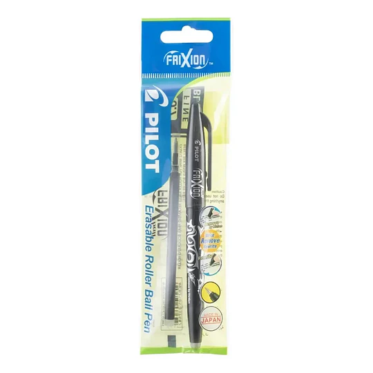 BOLIGRAFO FRIXION 0,5mm BORRABLE NEGRO PILOT