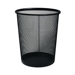 PAPELERO METAL REJILLA 23 DIAM x 26 ALTO