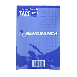 BLOCK GARZON 1/64 BLANCO BANGRAFICA 80hjs