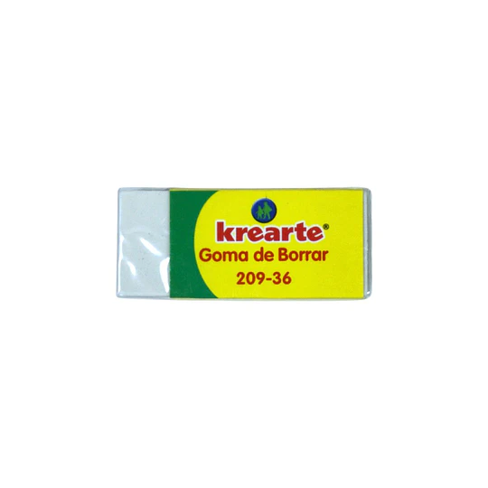 GOMA DE BORRAR chica KREARTE MIGA STANDARD 20903 3