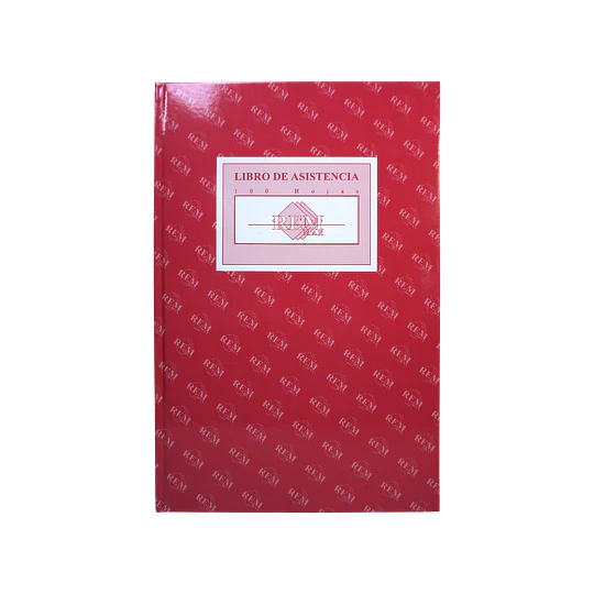 LIBRO DE ASISTENCIA 100 HJS REM 