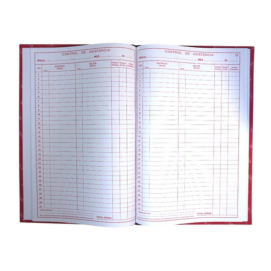 LIBRO DE ASISTENCIA 50 HJS REM
