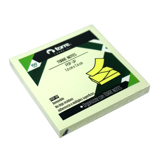 POST IT POP UP Z 7,6x7,6 100hj TORRE