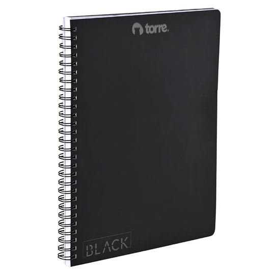CUAD UNIV TORRE 100hj 7mm CLASICO NEGRO