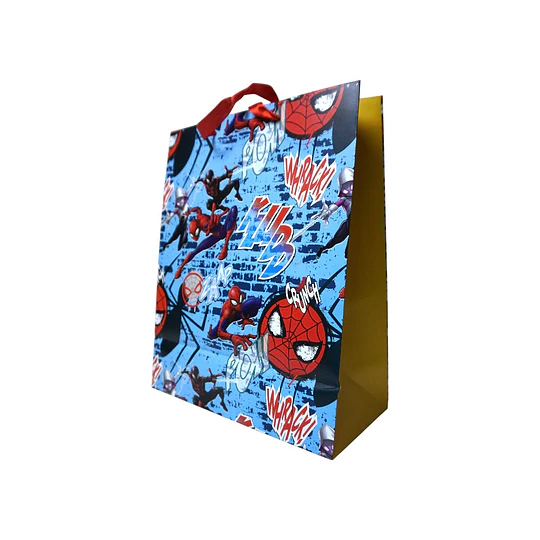 BOLSA REGALO SPIDERMAN 32,5x26x12,5