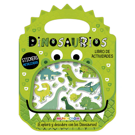LIBRO ACTIVIDADES BUBBLE DINOSAURIOS MUNDICROM
