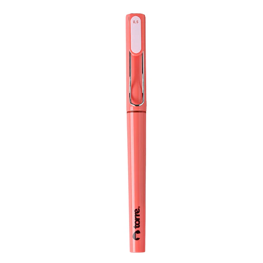 BOLIGRAFO ROLLER CLIP METAL 0,5 AZUL TORRE blister