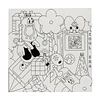 BLOCK P/COLOREAR UNIVERSO RAHTOK 350g 22x22 ARTEL