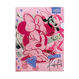 CARPETA PLASTICA L CARTA MINNIE  ARTEL 2 un