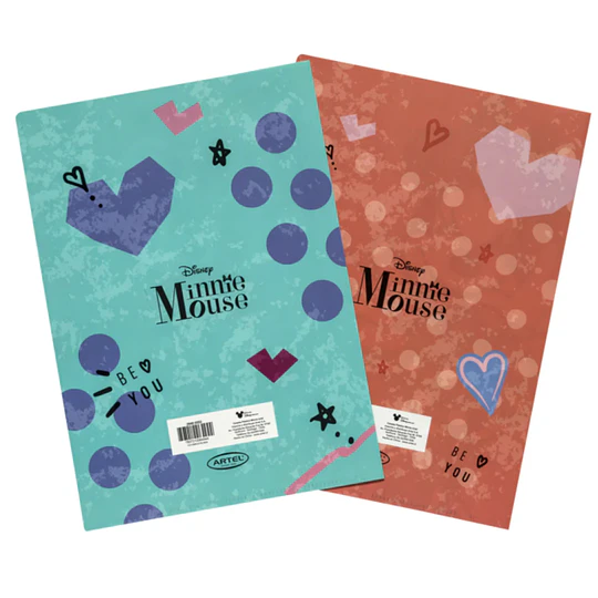 CARPETA PLASTICA L CARTA MINNIE  ARTEL 2 un
