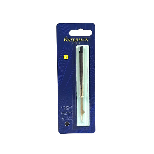 REPUESTO BOLIGRAFO WATERMAN NEGRO MEDIO