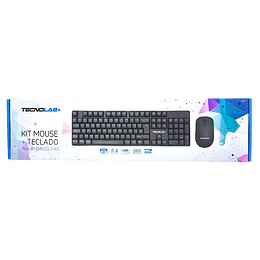 KIT TECLADO MOUSE INALAMBRICO TL 645 TECNOLAB