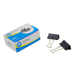 APRETADOR DOBLE CLIP 41mm CAJA 12 un JM