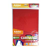 CARPETA CARTULINA ADHESIVA A4 10 hj ADETEC