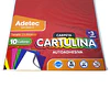 CARPETA CARTULINA ADHESIVA A4 10 hj ADETEC