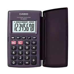 CALCULADORA CASIO BOLSILLO HL-820LV 8 digitos