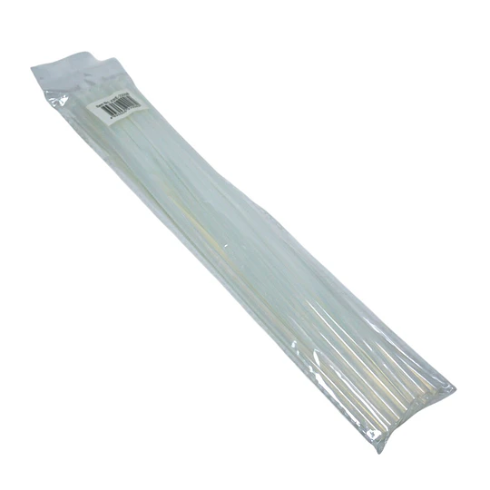 SILICONA DELGADA LARGA 30cm x 7mm BOLSA 12 un.