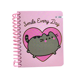 LIBRETA ESPIRAL 96 hj 145x120 PUSHEEN LINEADO MW