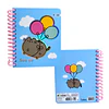 LIBRETA ESPIRAL 96 hj 145x120 PUSHEEN LINEADO MW