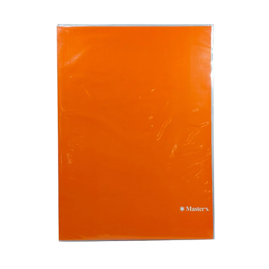 CARPETA PLASTIFICADA NARANJA