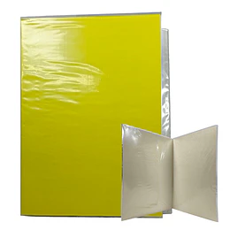 CARPETA PLASTIFICADA AMARILLO