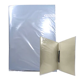 ARCHIVADOR PLASTIFICADO C/ACCO GRIS 