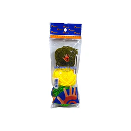 OVILLO LANA 3 COL. + 2 AGUJAS ESCOLAR MARZU