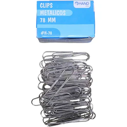 CLIP METALICO 78 mm  HAND 50 un.