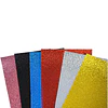 GOMA EVA GLITTER ADHESIVA 20x30 6 hj COLORES 