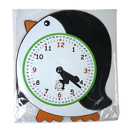 DIDACTICO RELOJ CARTON 