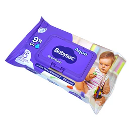 TOALLITAS HUMEDAS BABYSEC PREMIUM 45 un
